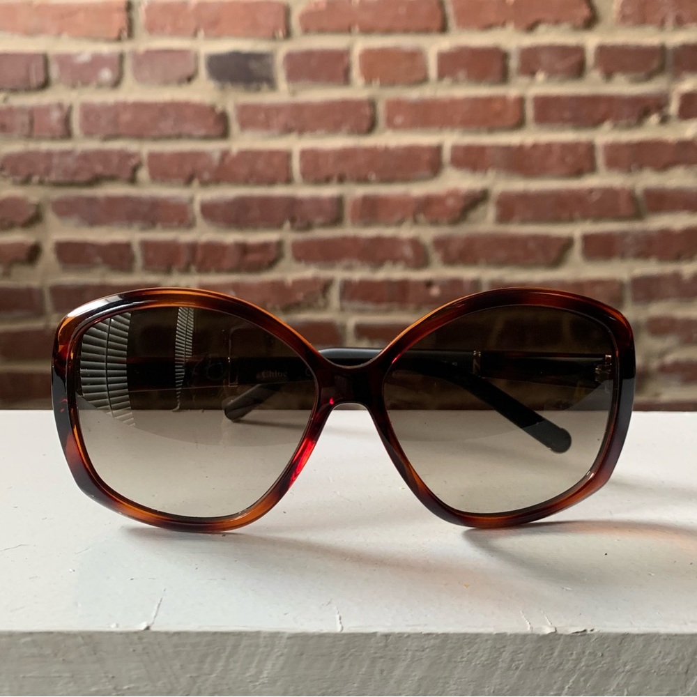 Chloe tortoise shell sunglasses
